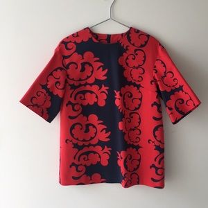 Marimekko Printed Cotton Tunic Size 40